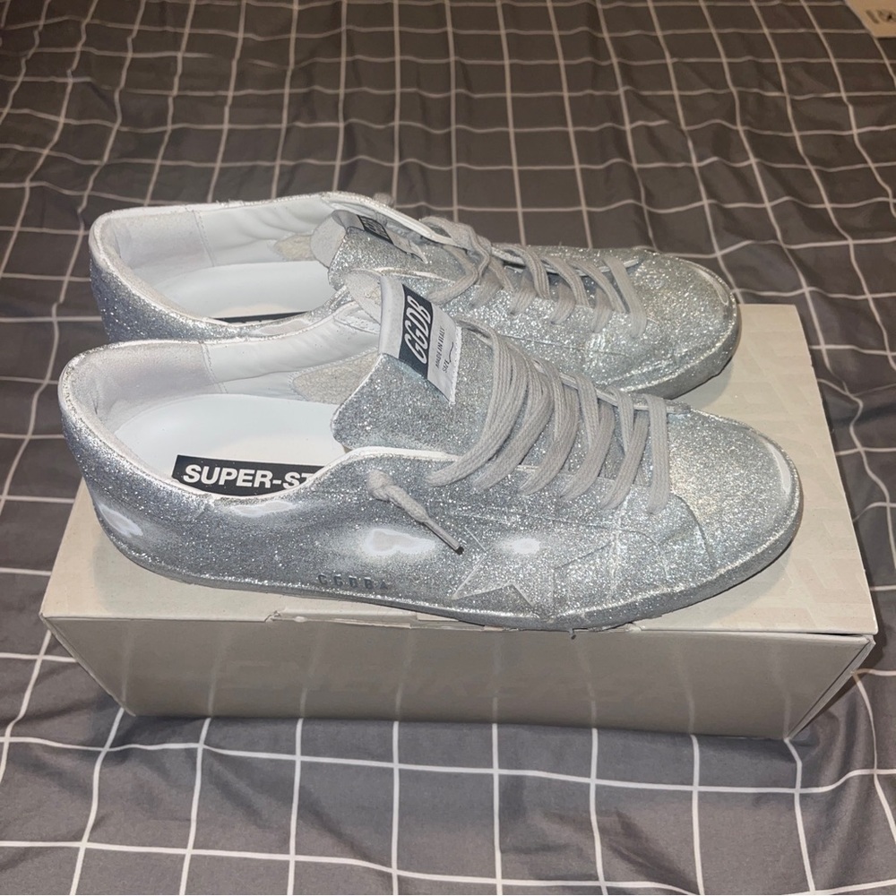 GOLDEN GOOSE CCBD GLITTERS RARE NEW WITH BOX Size 44